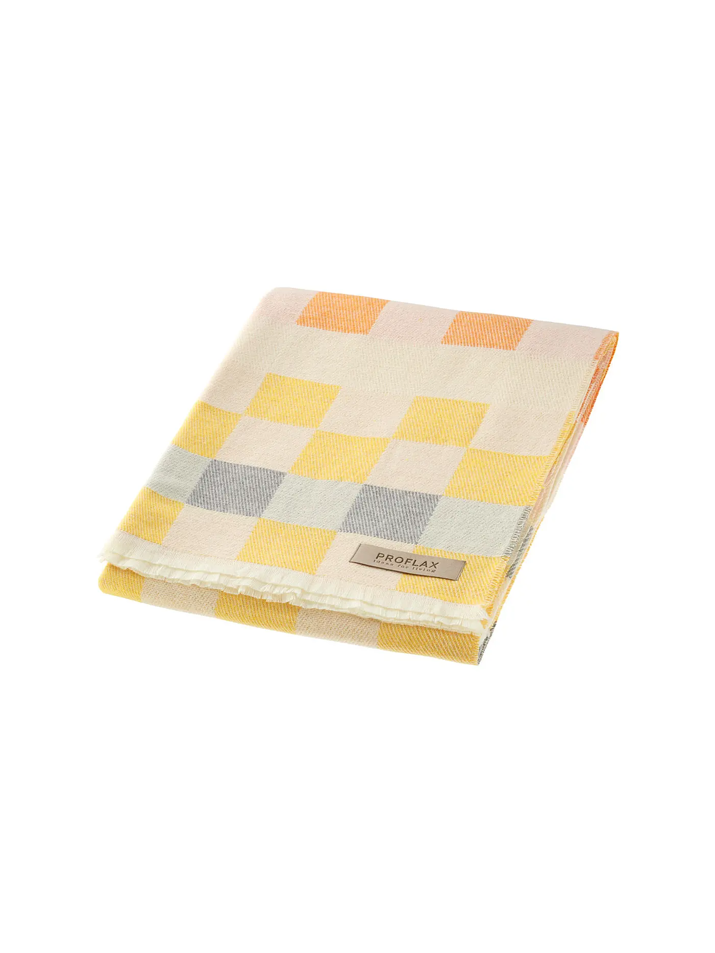 PROFLAX | Wohndecke -  Plaid 130x190cm CESTINO Sonne | 
